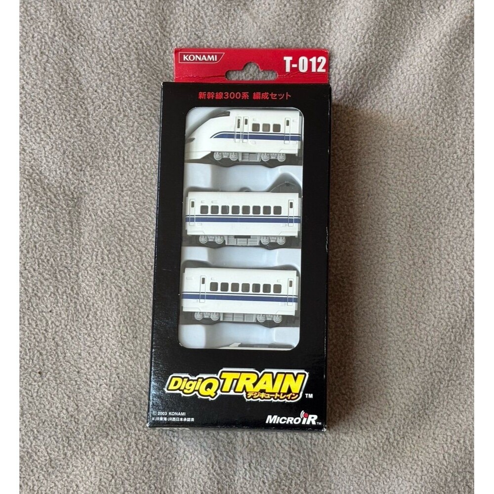 Sealed Konami Micro IR DigiQ Train T-012 Shinkansen 300 Series Formation Set